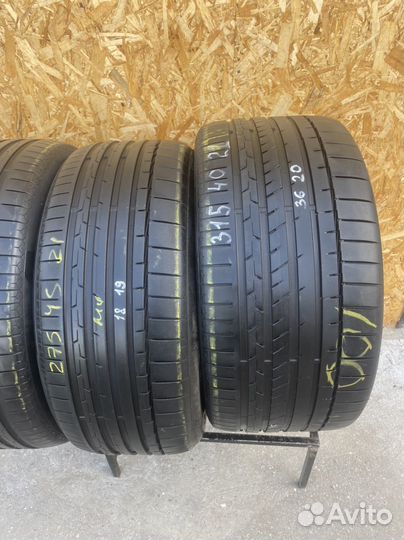 Continental SportContact 6 315/40 R21 и 275/45 R21