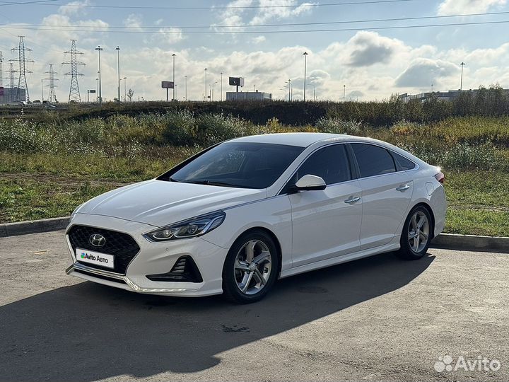 Hyundai Sonata 2.4 AT, 2018, 135 500 км