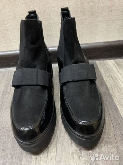 Ботинки Remonte женские кожа+замша р-р 39