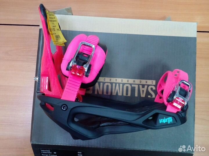 Крепление для сноуборда Salomon Vendetta раз M