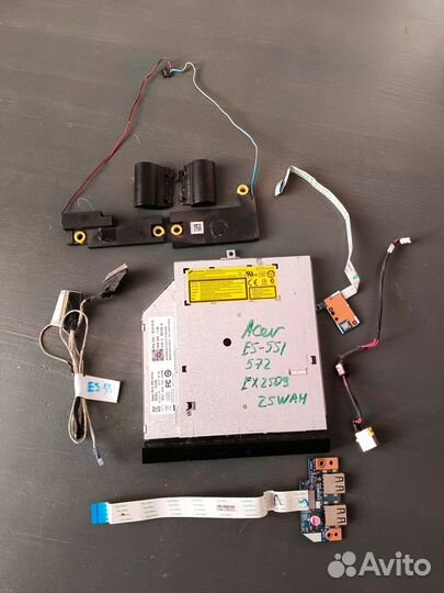 Acer E5-521, E5-551G корпус и запчасти