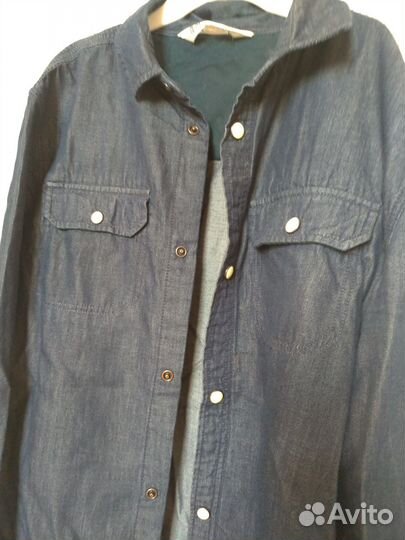 Рубашки для мальчика + жилетка в школу 146-152