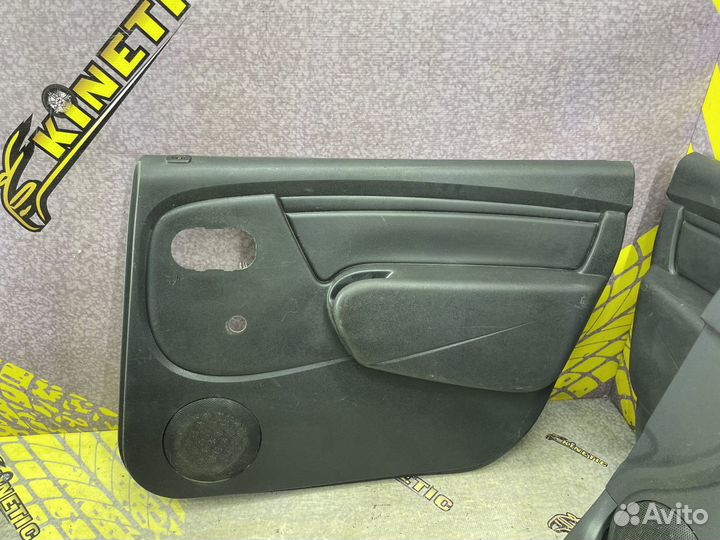 Обшивка двери Ларгус Логан X-Ray механика