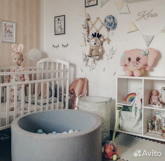 Сухой бассейн с шариками бу