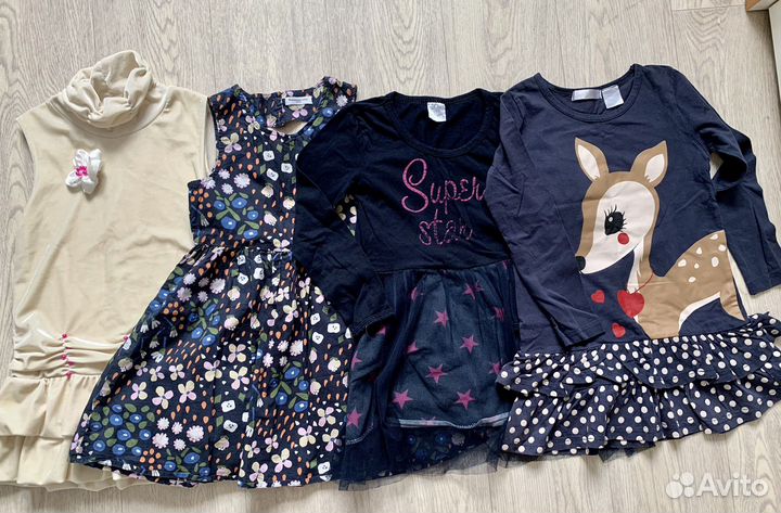 Платья пакетом для девочки 98 104