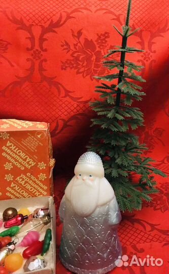 Елочные игрушки СССР елка Малютка набор Е46