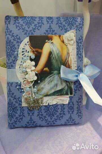 Блокнот ручной работы винтажный