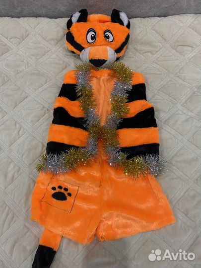Детский новогодний костюм тигренок