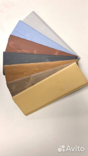 Имитация бруса окрашенная. Ель, сосна, лиственница