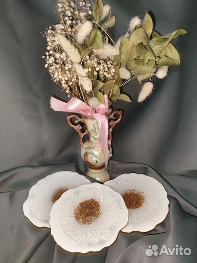 Подстаканники из эпоксидной смолы