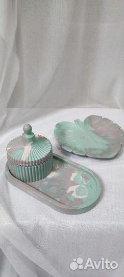 Кашпо из гипса