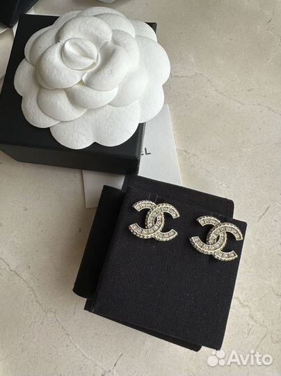 Chanel серьги оригинал