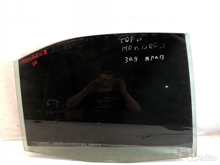 Стекло двери заднее правое Ford Mondeo 3 2004