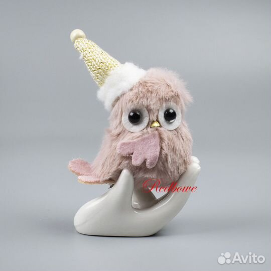 Елочные новогодние игрушки - Сова Разные