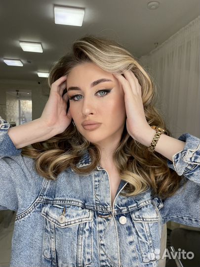 Макияж и прическа полный образ