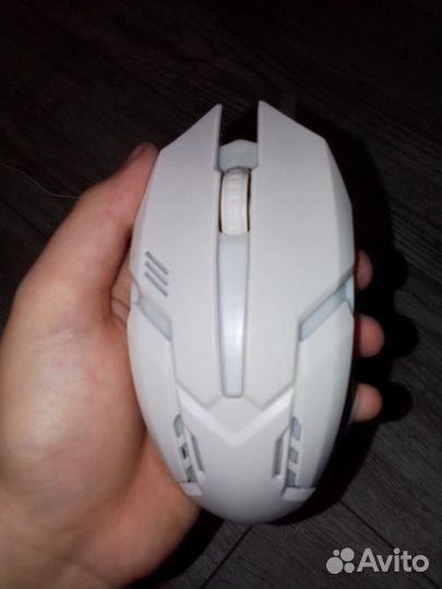 Мышка проводная с подсветкой