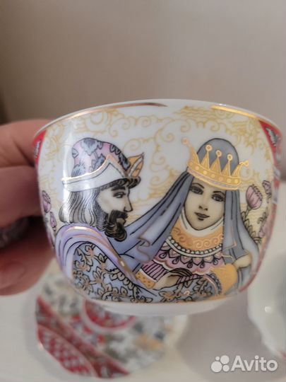 Чайная пара фарфор