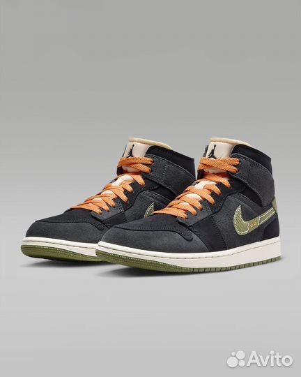 Кроссовки Nike Air Jordan 1 Mid SE Craft