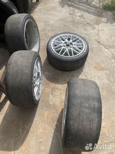 Диски с резиной r17 advan rx8