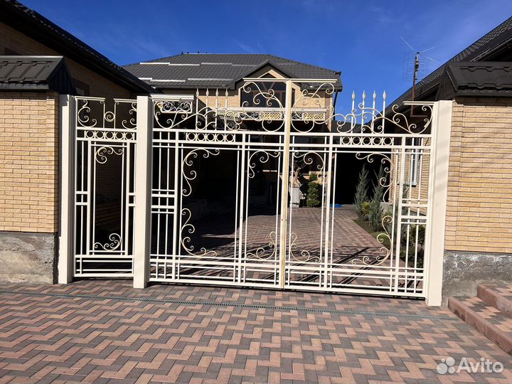 Кованые ворота