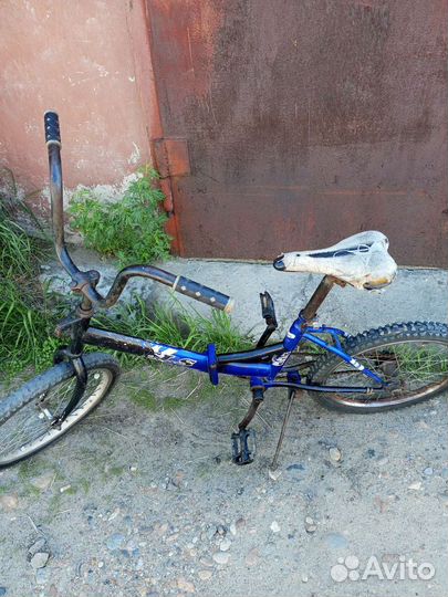 Велосипед Стелс-415 на ходу