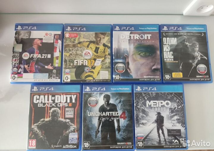 Игры ps4