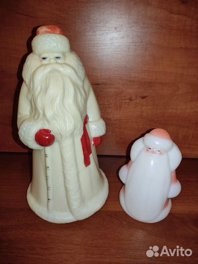 Дед Мороз СССР пластик 2 шт