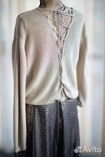 Роскошный свитер/блуза из вискозы Brusnika оригина