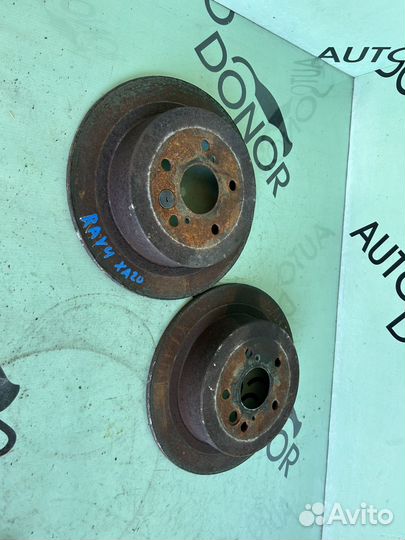 Диски тормозные задние toyota rav 4 xa20