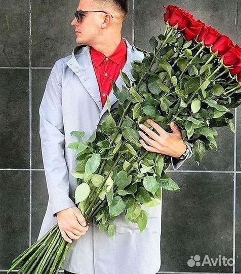 Высокие розы Гигантские розы Доставка цветов