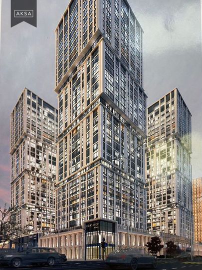 1-к. квартира, 53,4 м², 17/30 эт.