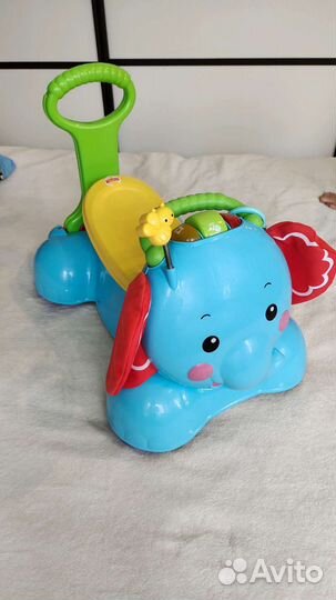 Каталка Fisher Price Слоник 3в1