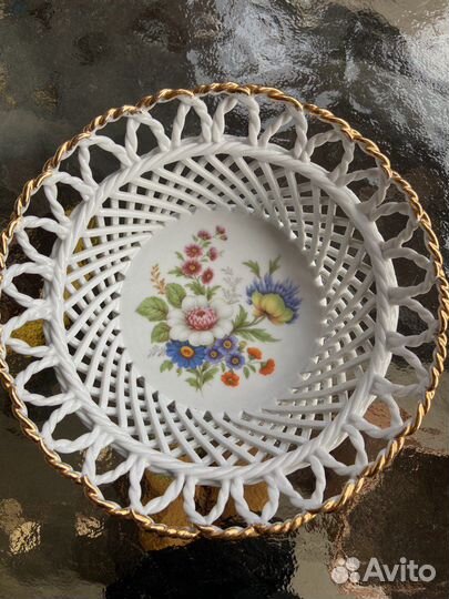 Винтаж кружевной фарфор Румыния
