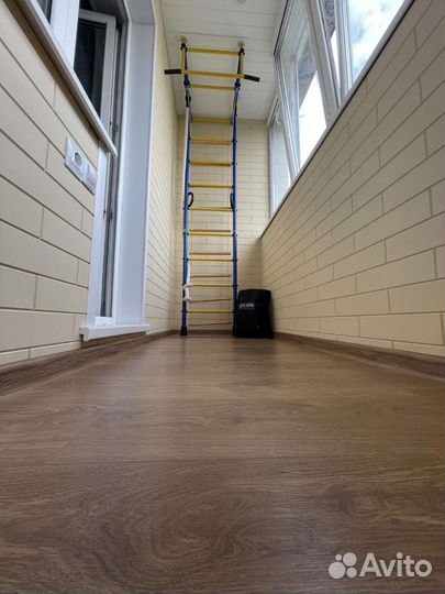 Отделка и остекление лоджий и балконов