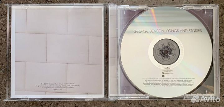 George Benson – Songs And Stories (Jazz, Soul, CD)