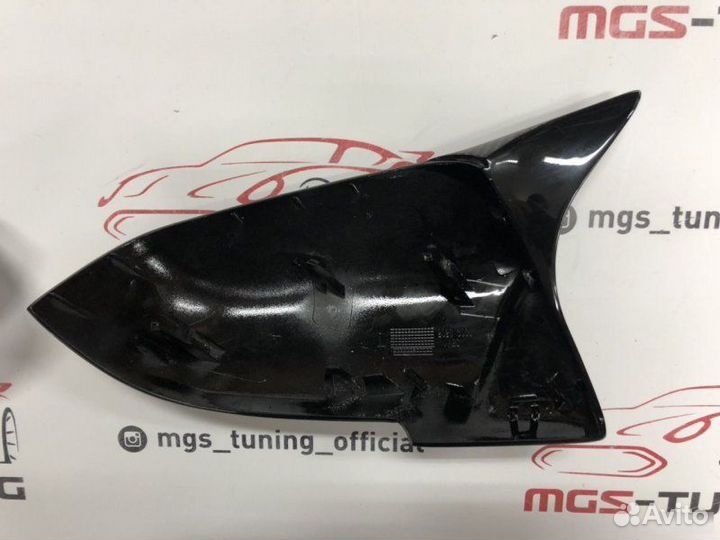 Накладки на зеркала (крышки) М4 на BMW F32 карбон