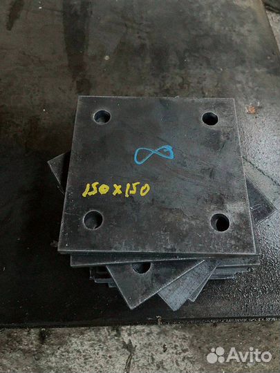 Закладная пластина 190х190х4