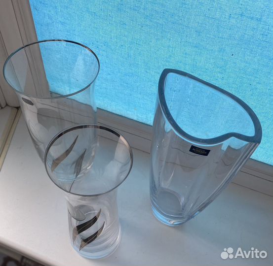 Ваза для цветов богемия