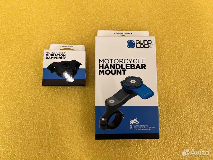 Крепление лютелефона на руль мотоцикла