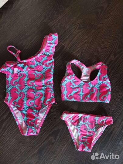 Купальники 86-92 цена за оба