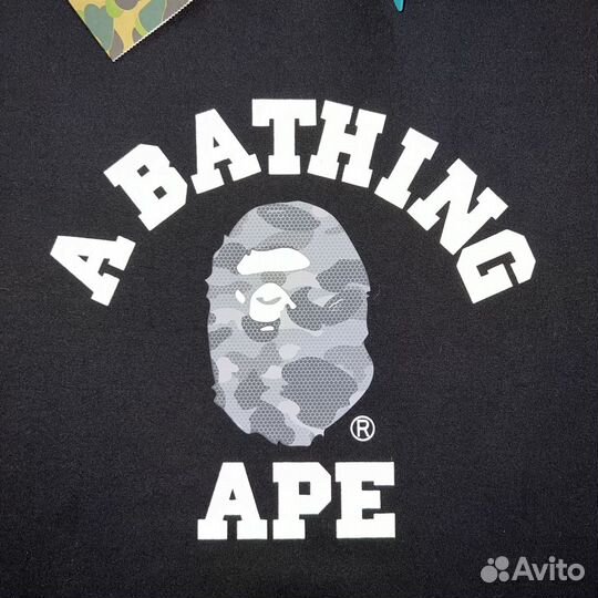 Футболка bape college tee оригинал