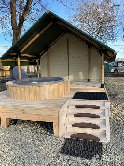 Сафари-тент. Палатка для глэмпинга