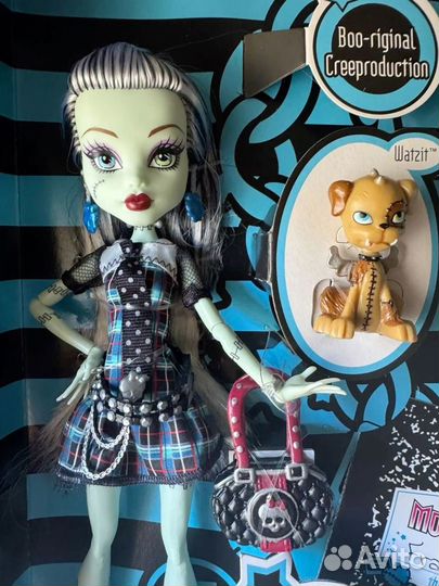 Кукла монстер хай Френки Штейн базовая репродукция
