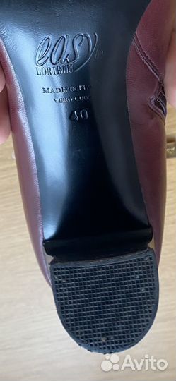 Ботильоны Полусапожки Loriblu натуральная кожа 40