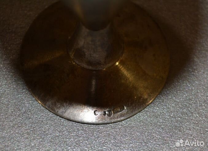 Рюмки серебро 916 пр, 6 шт, вес- 191,6 гр