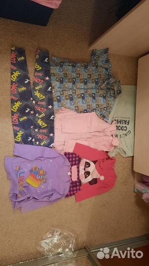 Детские вещи на девочку 110