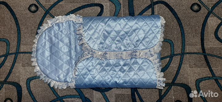 Конверт с одеялом на выписку