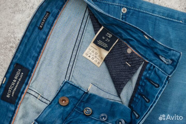 Шорты джинсовые мужские Scotch&Soda 46 размер