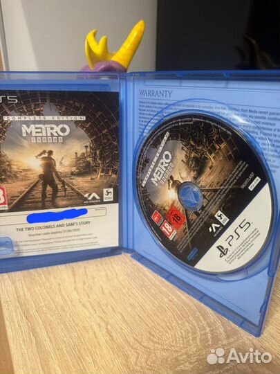 Metro Exodus ps5 диск