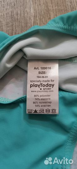 Купальник для девочки 98 104